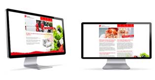 Herweck Betriebsrestaurations-Service Website Gestaltung